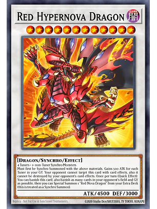 Red Hypernova Dragon - BLZD-EN038 - Super Rare