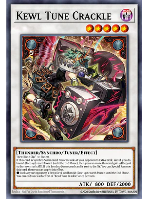 Kewl Tune Crackle - BLZD-EN041 - Ultra Rare