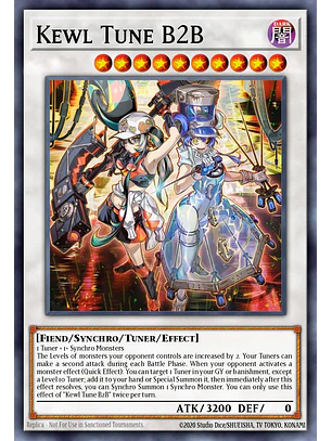 Kewl Tune B2B - BLZD-EN042 - Super Rare