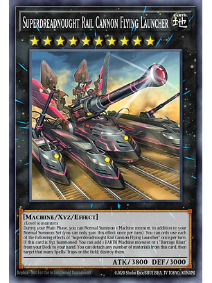 Superdreadnought Rail Cannon Flying Launcher - BLZD-EN044 - Ultra Rare