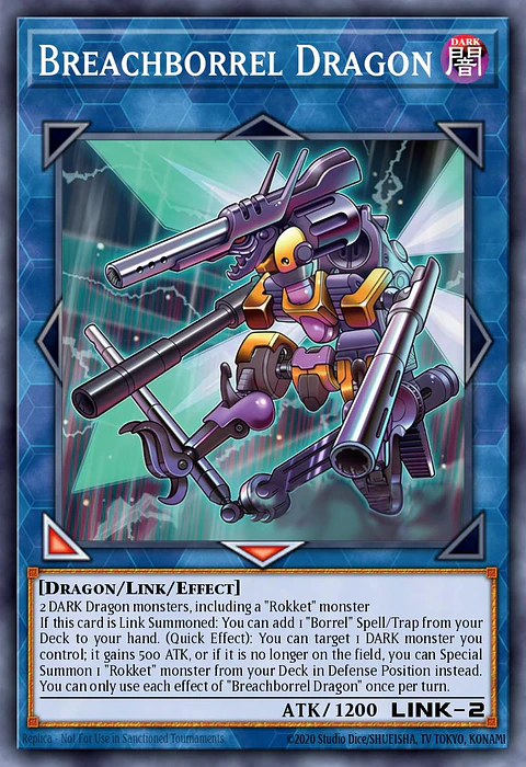 Breachborrel Dragon - BLZD-EN049 - Super Rare