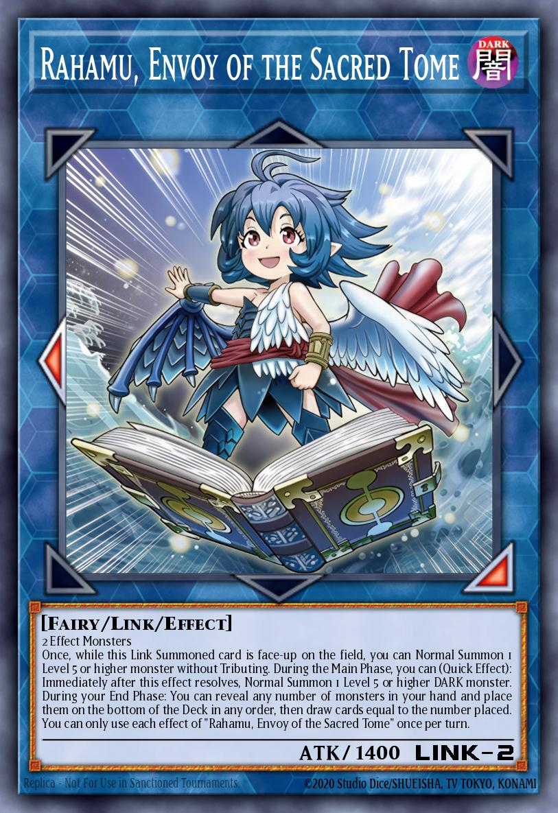 Rahamu, Envoy of the Sacred Tome - BLZD-EN051 - Common 1