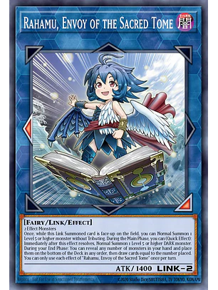 Rahamu, Envoy of the Sacred Tome - BLZD-EN051 - Common