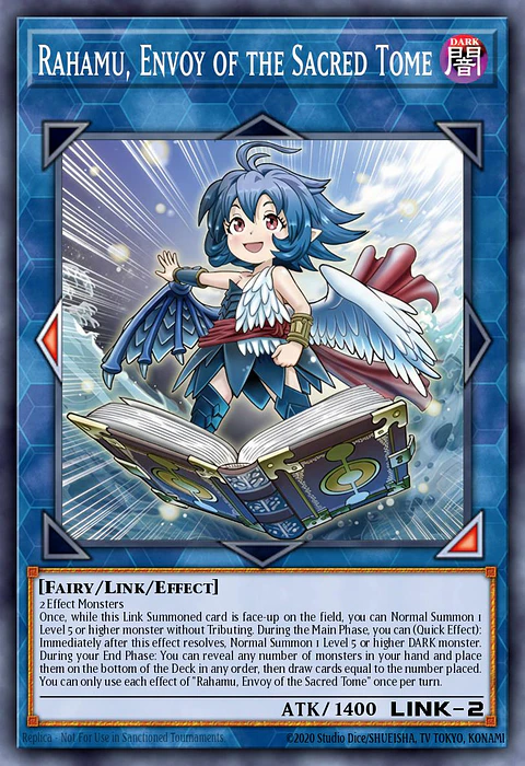 Rahamu, Envoy of the Sacred Tome - BLZD-EN051 - Common