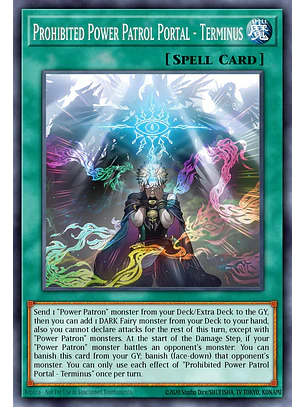 Prohibited Power Patrol Portal - Terminus - BLZD-EN056 - Super Rare