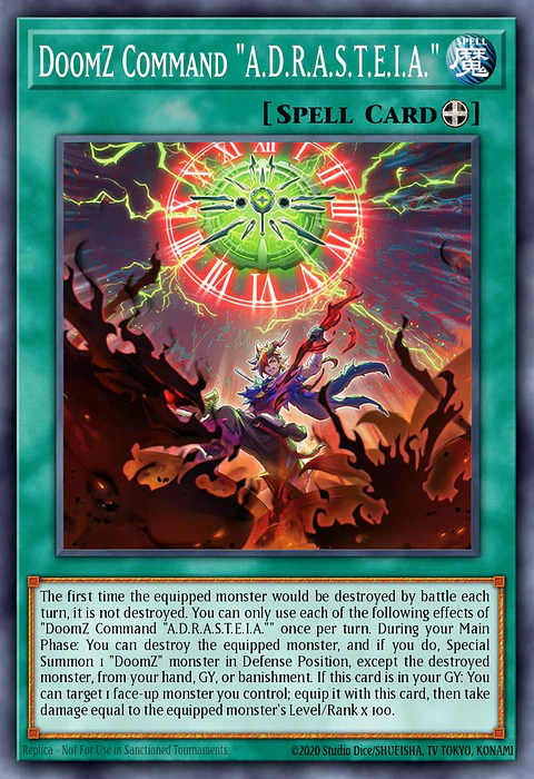 DoomZ Command "A.D.R.A.S.T.E.I.A." - BLZD-EN058 - Common