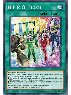 H.E.R.O. Flash! - BLZD-EN068 - Common