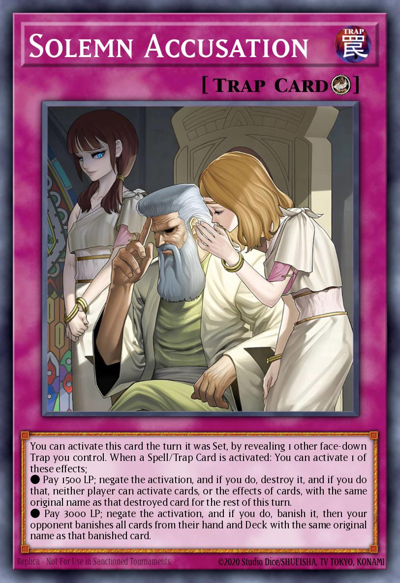 Solemn Accusation - BLZD-EN079 - Secret Rare 1