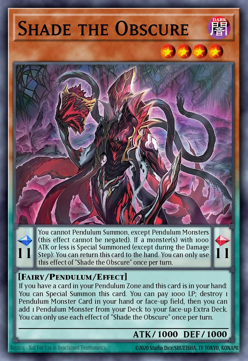 Shade the Obscure - BLZD-EN083 - Secret Rare 1
