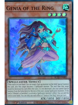 Genia of the Ring - BLZD-EN085 - Super Rare
