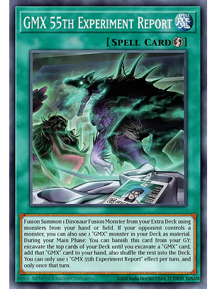 GMX 55th Experiment Report - BLZD-EN094 - Ultra Rare