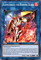 Flametongue the Burning Blade - BLZD-EN099 - Super Rare - thumbnail 2