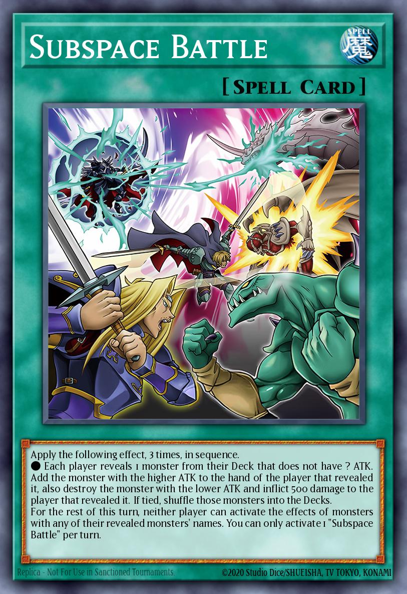 Subspace Battle - BLZD-EN100 - Common 1