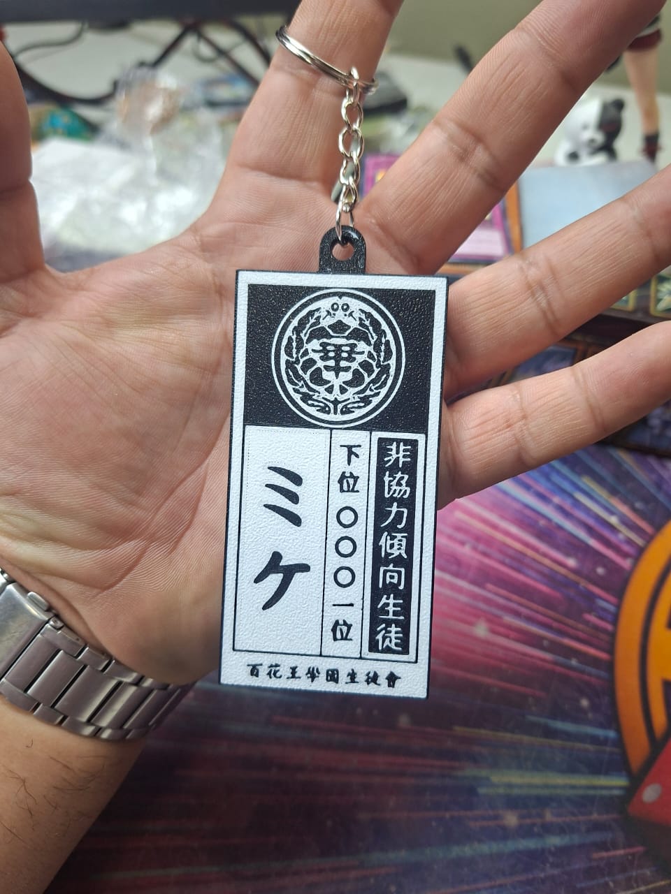 Llavero Placa kakegurui - Minina  2