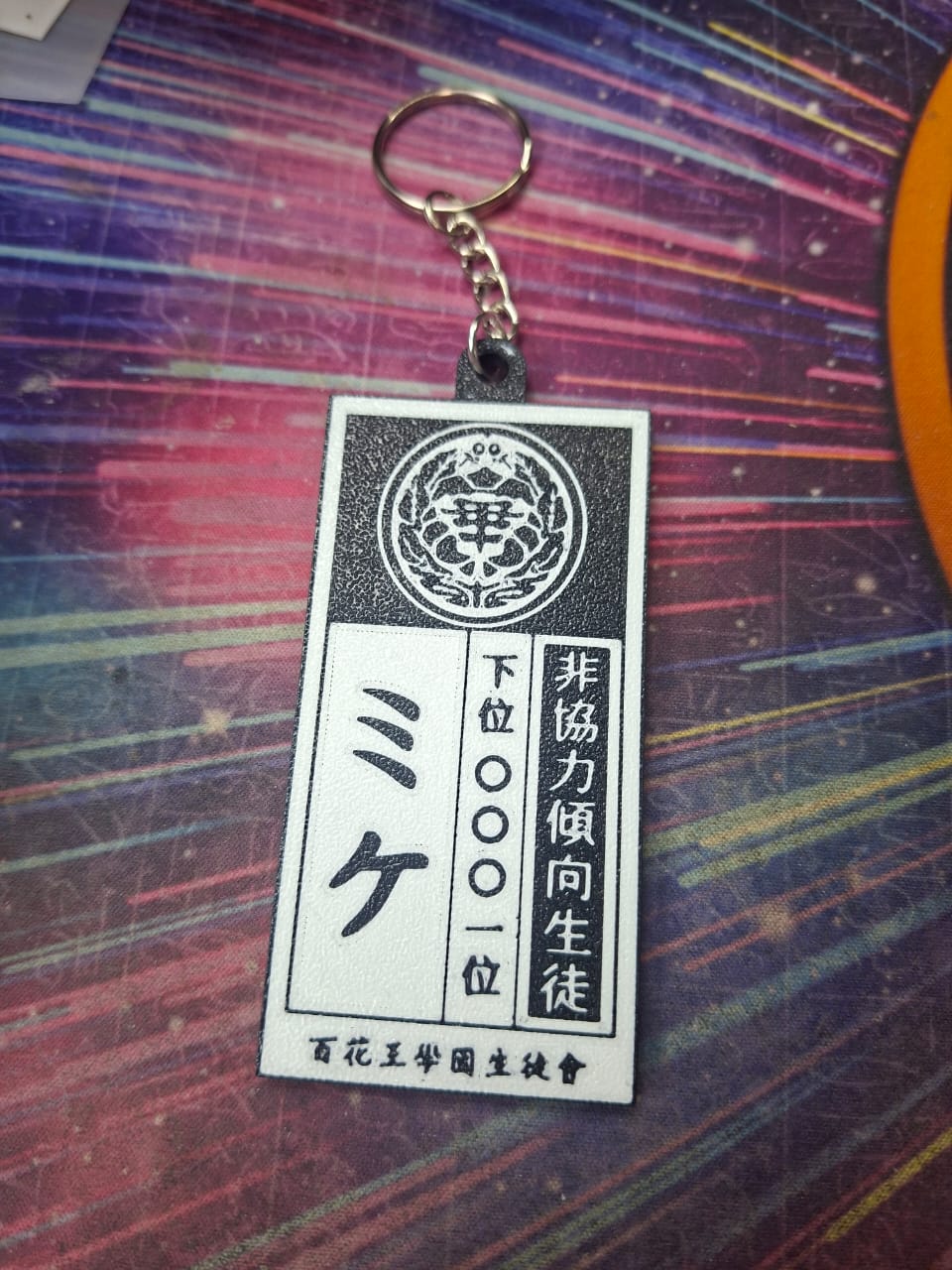 Llavero Placa kakegurui - Minina  1