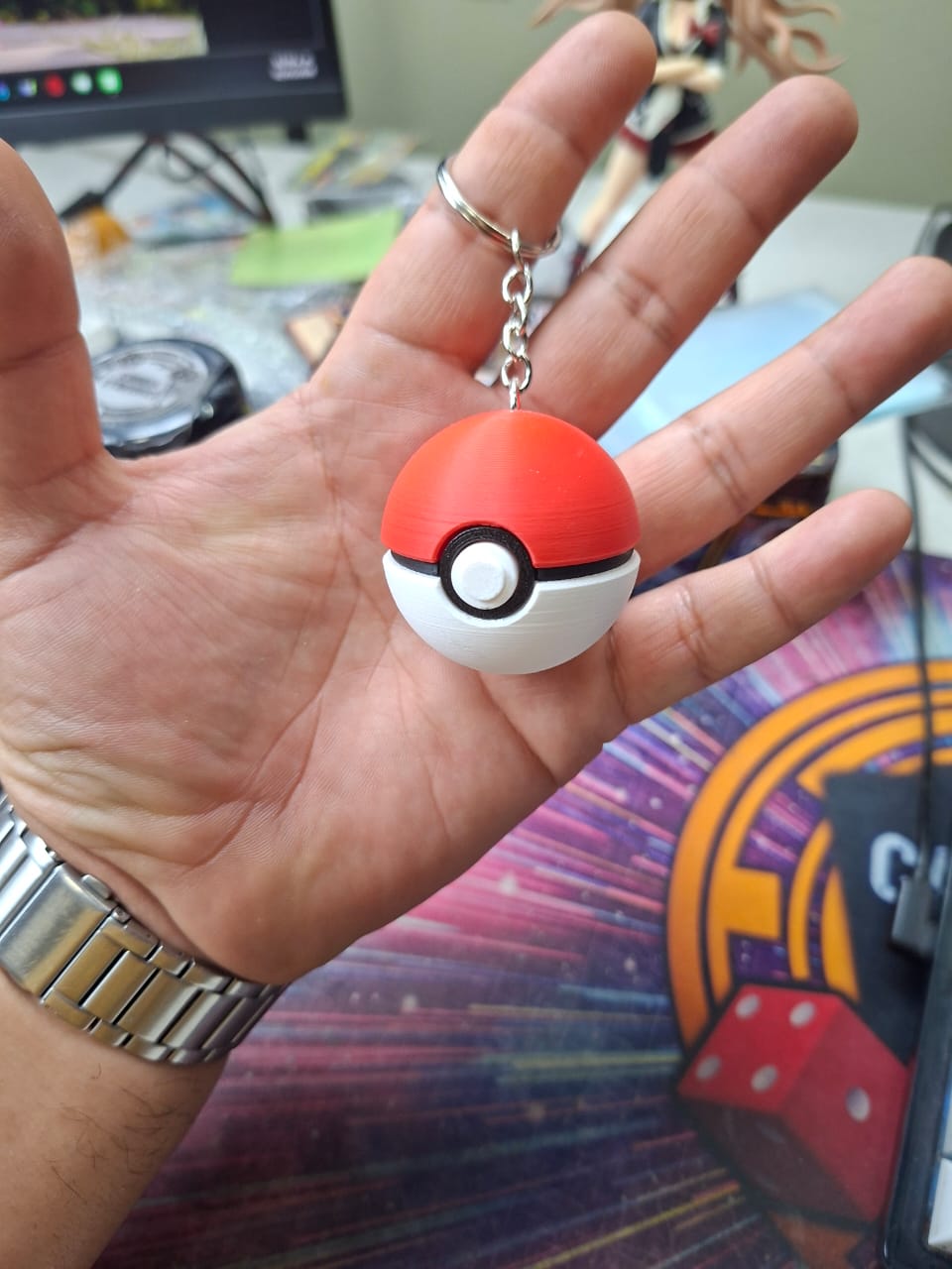 Llavero Pokebola Clicker 2