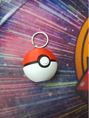 Llavero Pokebola Clicker