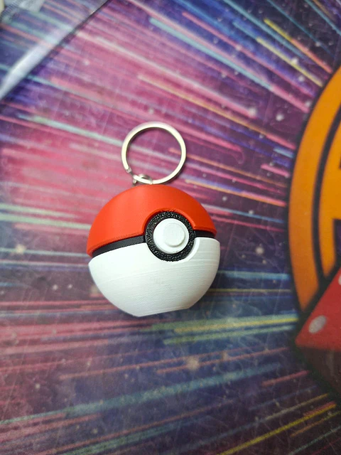 Llavero Pokebola Clicker