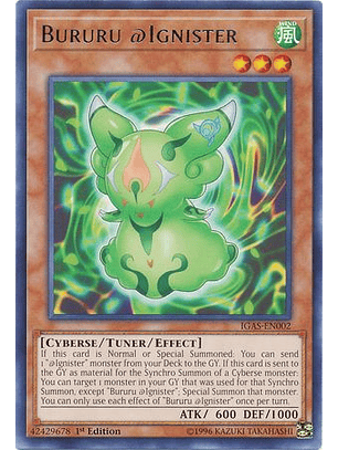 Bururu @Ignister - IGAS-EN002 - Rare