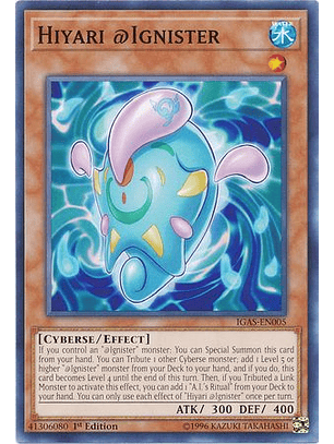 Hiyari @Ignister - IGAS-EN005 - Common