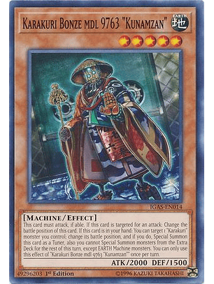 Karakuri Bonze mdl 9763 