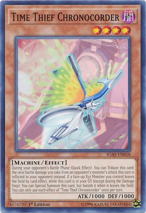 Time Thief Chronocorder - IGAS-EN018 - Common 