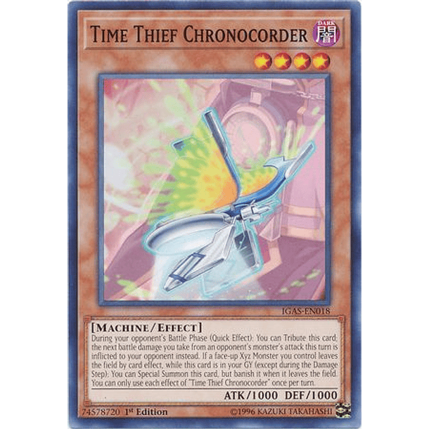Time Thief Chronocorder - IGAS-EN018 - Common 
