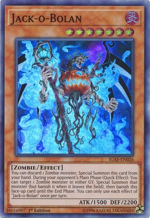 Jack-o-Bolan - IGAS-EN026 - Super Rare 1