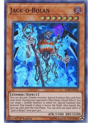 Jack-o-Bolan - IGAS-EN026 - Super Rare