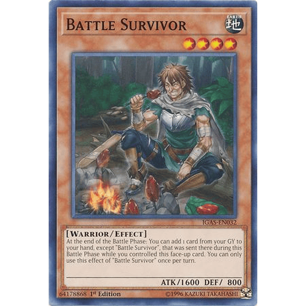 Battle Survivor - IGAS-EN032 - Common