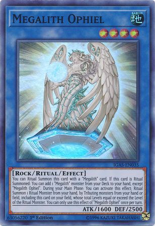 Megalith Ophiel - IGAS-EN035 - Super Rare 1