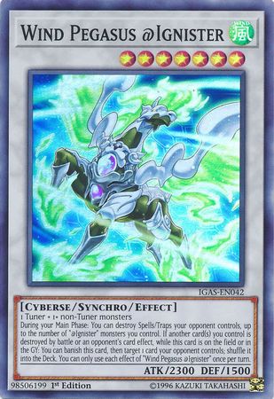 Wind Pegasus @Ignister - IGAS-EN042 - Super Rare 1