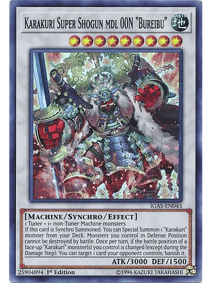 Karakuri Super Shogun mdl 00N 