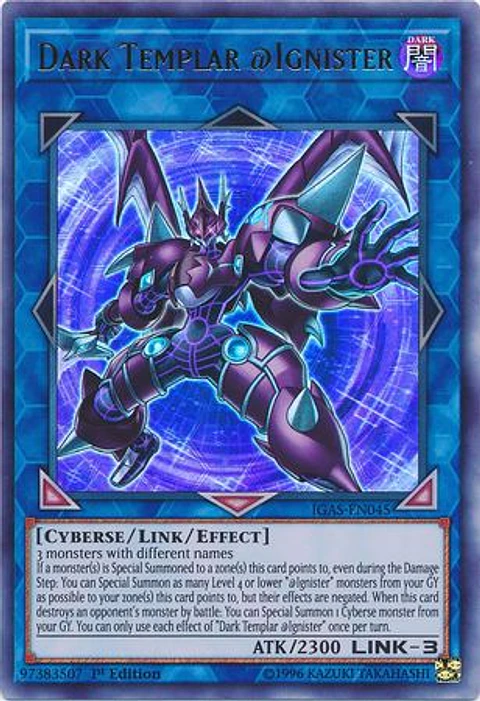 Dark Templar @Ignister - IGAS-EN045 - Ultra Rare
