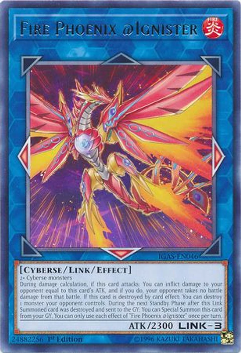 Fire Phoenix @Ignister - IGAS-EN046 - Rare