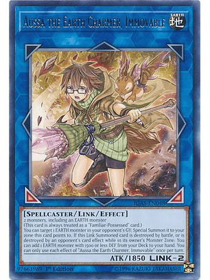 Aussa the Earth Charmer, Immovable - IGAS-EN048 - Rare