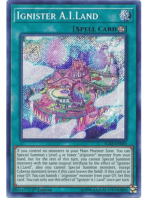 Ignister A.I.Land - IGAS-EN050 - Secret Rare 