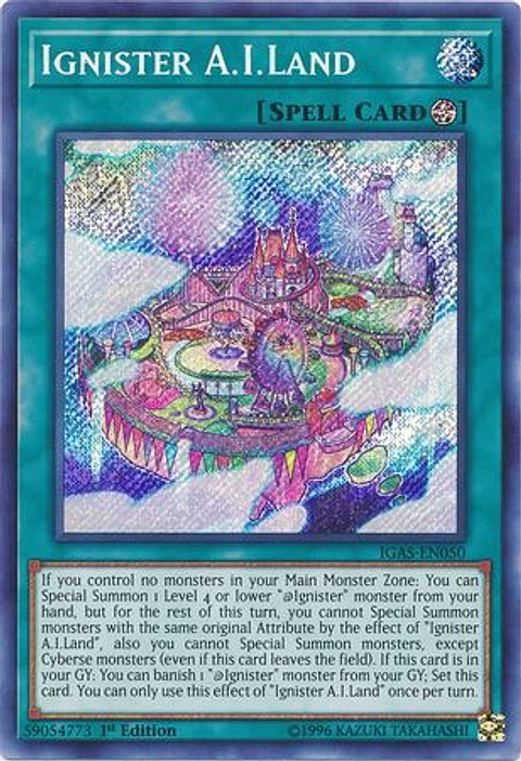 Ignister A.I.Land - IGAS-EN050 - Secret Rare 