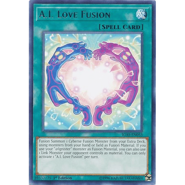 A.I. Love Fusion - IGAS-EN053 - Rare 