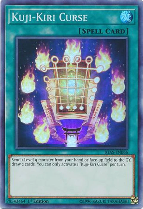Kuji-Kiri Curse - IGAS-EN066 - Super Rare