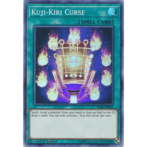 Kuji-Kiri Curse - IGAS-EN066 - Super Rare