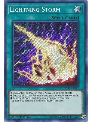 Lightning Storm - IGAS-EN067 - Secret Rare