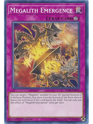 Megalith Emergence - IGAS-EN072 - Common