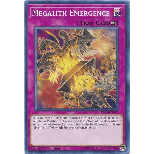 Megalith Emergence - IGAS-EN072 - Common