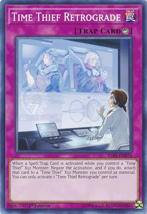 Time Thief Retrograde - IGAS-EN075 - Common