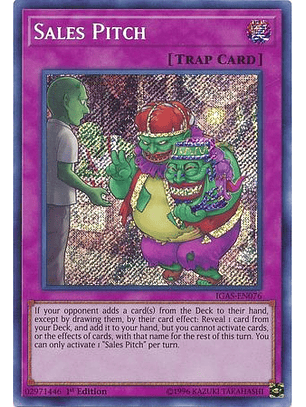 Sales Pitch - IGAS-EN076 - Secret Rare