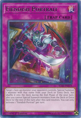 Fiendish Portrait - IGAS-EN079 - Rare 1