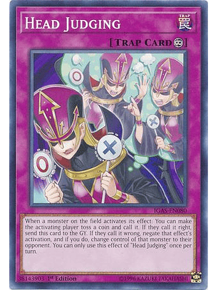 Head Judging - IGAS-EN080 - Common