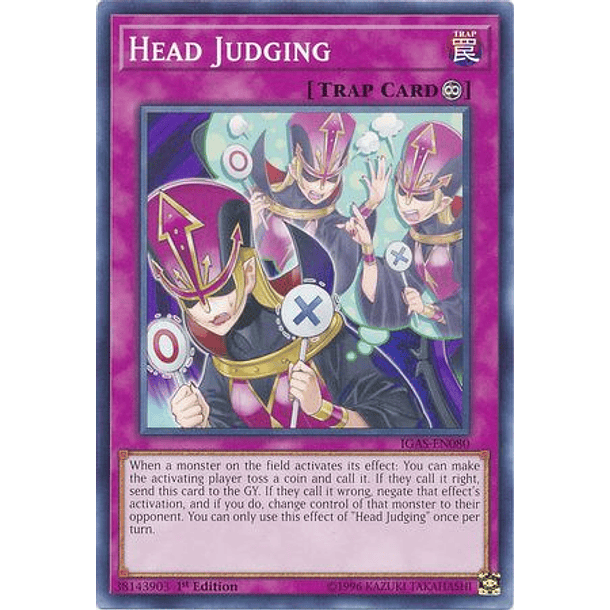 Head Judging - IGAS-EN080 - Common
