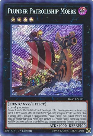 Plunder Patrollship Moerk - IGAS-EN088 - Secret Rare 1